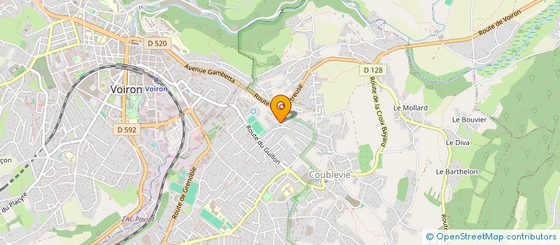 localisation de l'entreprise TOOFY NEIGE  COUBLEVIE