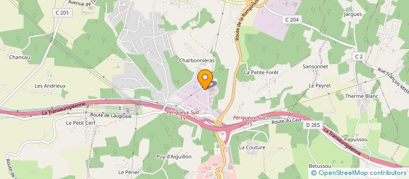 localisation de l'entreprise TOOG FRANCE  SAINTE-RADEGONDE