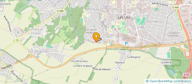 localisation de l'entreprise TOOIIN à BURES-SUR-YVETTE