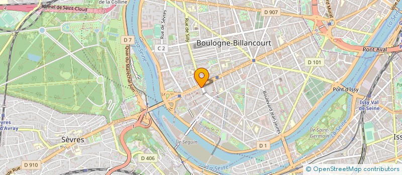 localisation de l'entreprise TOOKA SUSHI BOULOGNE à BOULOGNE-BILLANCOURT