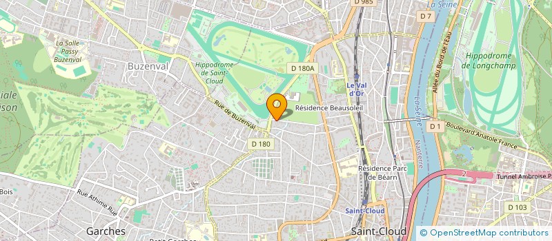 localisation de l'entreprise TOOL PRODUCTION à SAINT-CLOUD
