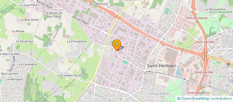 localisation de l'entreprise TOOLBOX DESIGN & DEVELOPPEMENT OUEST  SAINT-HERBLAIN