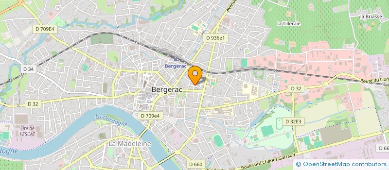 localisation de l'entreprise TOOLBOX DESIGN & DEVELOPPEMENT SUD OUEST à BERGERAC