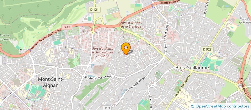 localisation de l'entreprise TOOLBOX FOR MANAGERS à BOIS-GUILLAUME