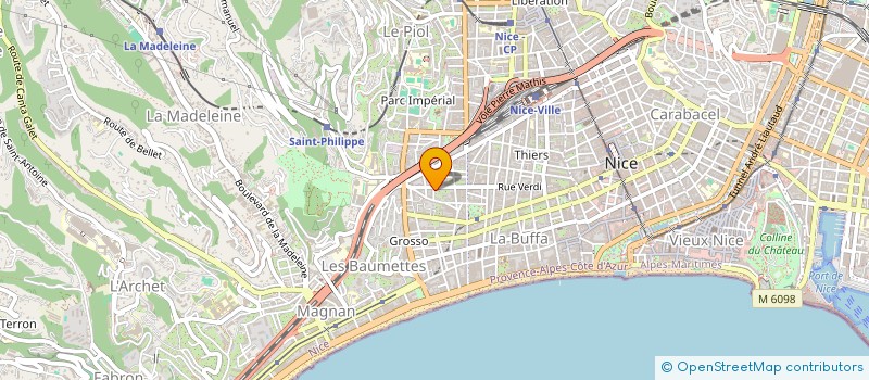 localisation de l'entreprise TOOLS AGENCY à NICE