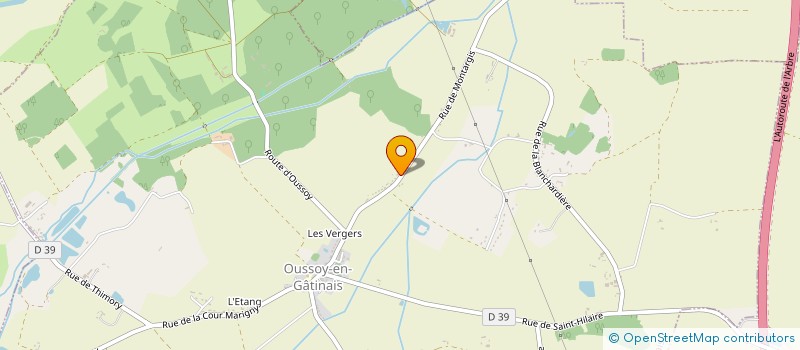 localisation de l'entreprise TOON à OUSSOY-EN-GATINAIS