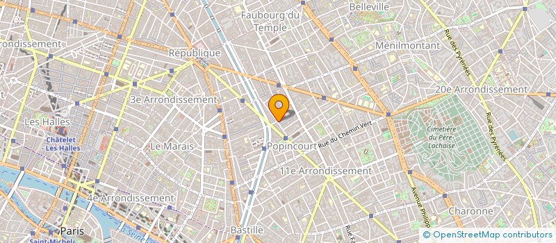 localisation de l'entreprise TOON FACTORY  PARIS