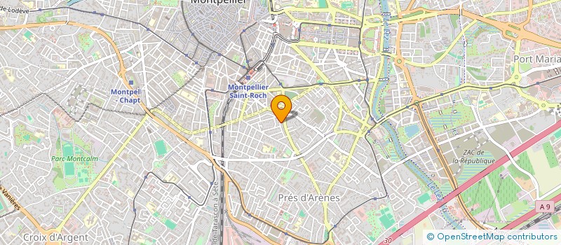localisation de l'entreprise TOONS POUR UN à MONTPELLIER