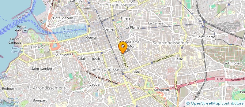 localisation de l'entreprise TOONSI à MARSEILLE