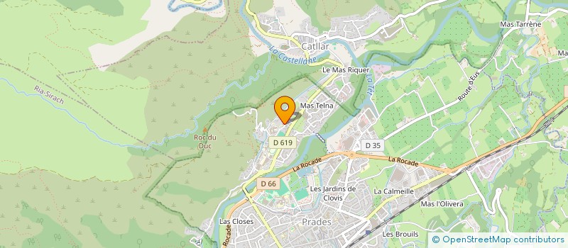 localisation de l'entreprise TOONSY  PRADES