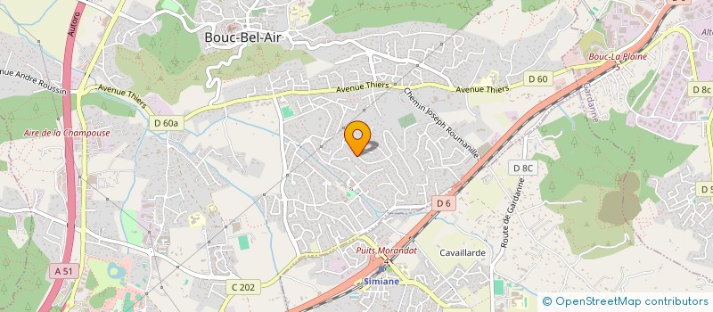 localisation de l'entreprise TOOPY à BOUC-BEL-AIR