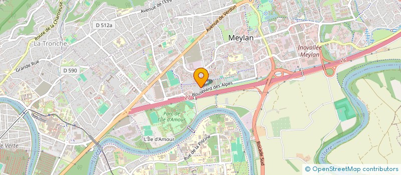 localisation de l'entreprise TOOSH à MEYLAN