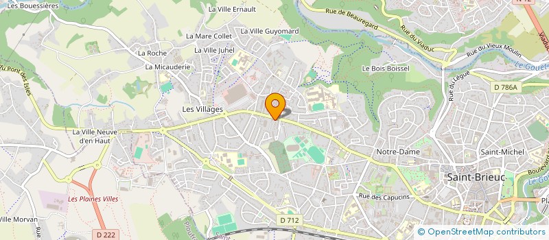 localisation de l'entreprise TOOT SARL à SAINT-BRIEUC
