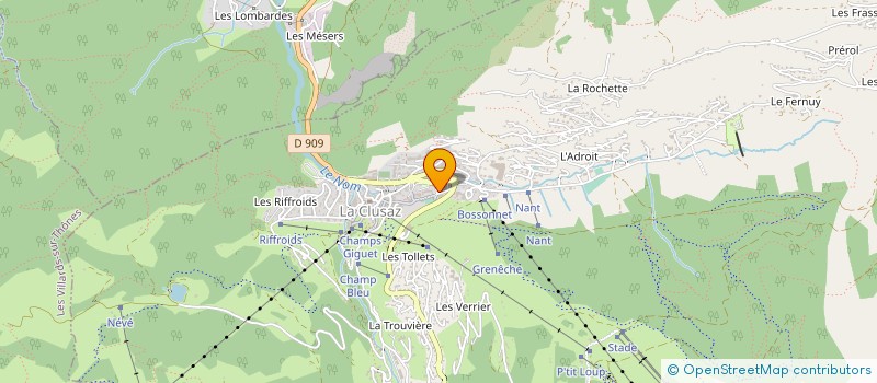 localisation de l'entreprise TOOTROCK à LA CLUSAZ