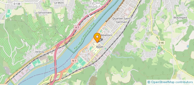 localisation de l'entreprise TOOTSIE à VIENNE