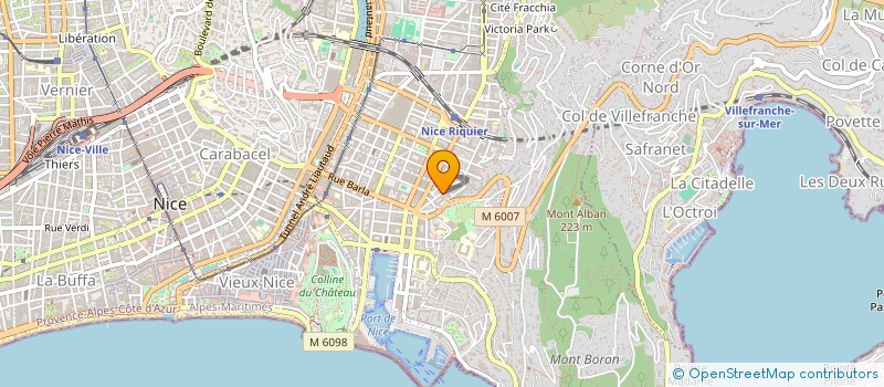 localisation de l'entreprise TOP 06 à NICE