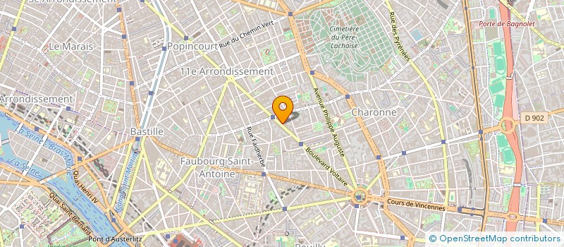 localisation de l'entreprise TOP 10  PARIS