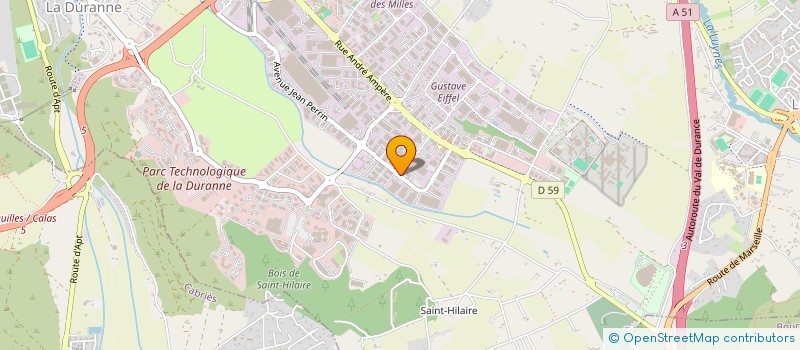 localisation de l'entreprise TOP 20 IMPACT  LE THOLONET