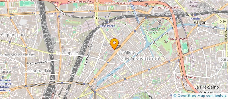 localisation de l'entreprise TOP  PARIS