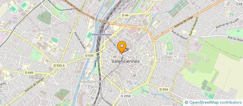 localisation de l'entreprise TOP 5 à VALENCIENNES