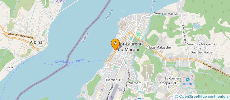 localisation de l'entreprise TOP 6 CREATION  SAINT-LAURENT-DU-MARONI