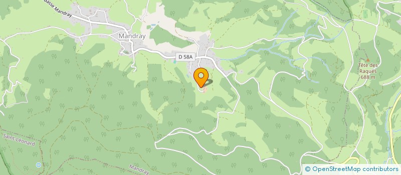 localisation de l'entreprise TOP  MANDRAY