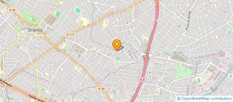 localisation de l'entreprise TOP 93 à DRANCY