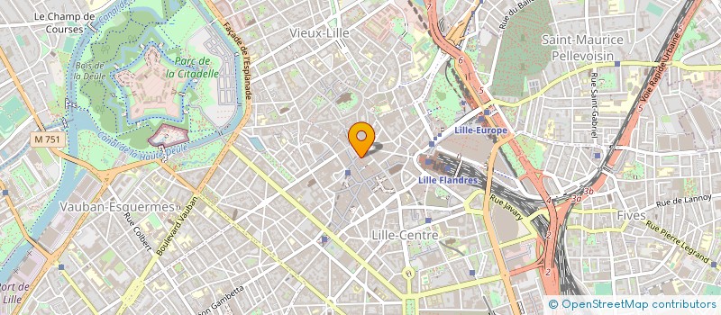localisation de l'entreprise TOP ACCESSOIRES à LILLE