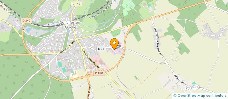 localisation de l'entreprise TOP ACTION  CONCHES-EN-OUCHE