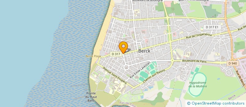 localisation de l'entreprise TOP ACTION à BERCK