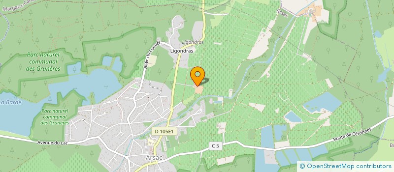 localisation de l'entreprise TOP AERO  MARGAUX-CANTENAC