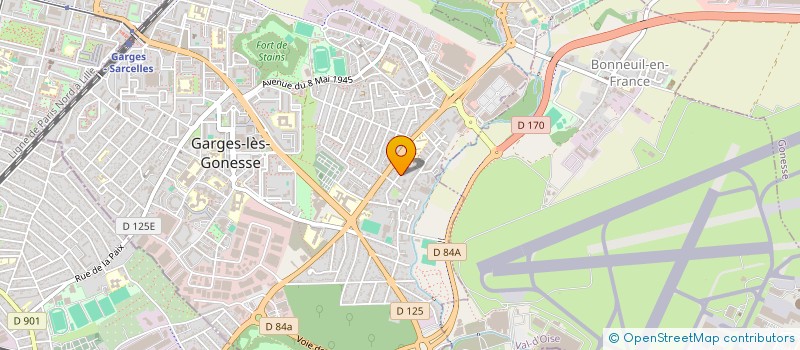 localisation de l'entreprise TOP AFFAIRE  GARGES-LES-GONESSE