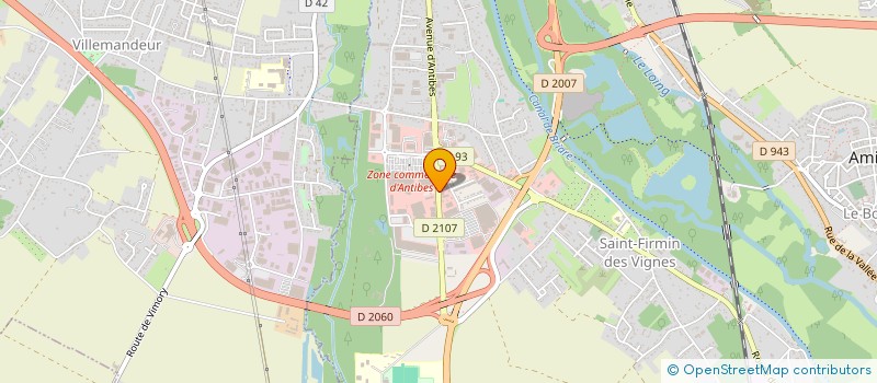localisation de l'entreprise TOP AFFAIRES à AMILLY