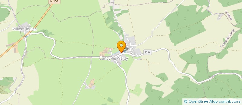 localisation de l'entreprise TOP AGRI DEALS à CUNCY-LES-VARZY