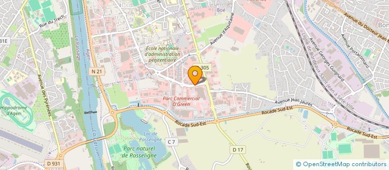 localisation de l'entreprise TOP ART  BOE