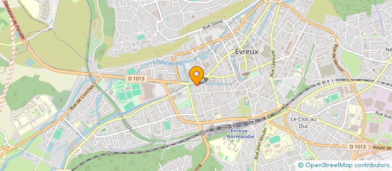 localisation de l'entreprise TOP ART PRODUCTION à EVREUX