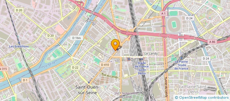 localisation de l'entreprise TOP AUTO  SAINT-DENIS