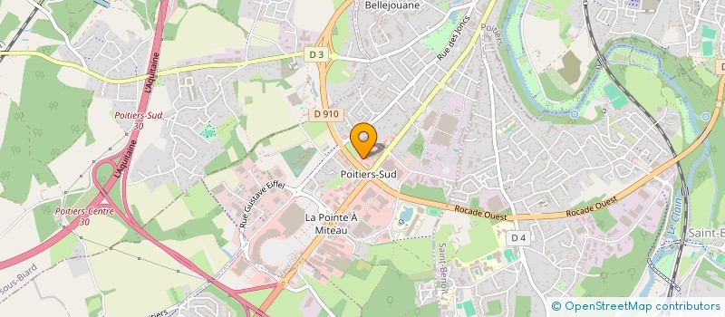 localisation de l'entreprise TOP AUTO 86  POITIERS