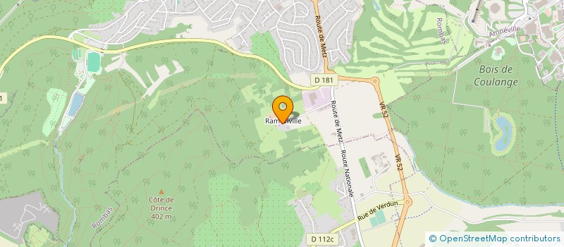 localisation de l'entreprise TOP AUTO ROMBAS  ROMBAS