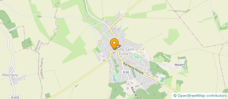 localisation de l'entreprise TOP AUTOS NEUILLY  NEUILLY-SAINT-FRONT