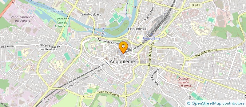 localisation de l'entreprise TOP BATH à ANGOULEME