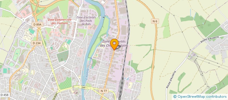 localisation de l'entreprise TOP BAZAR à AUXERRE