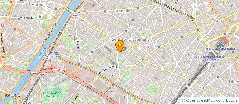 localisation de l'entreprise TOP BAZAR LECOURBE  PARIS