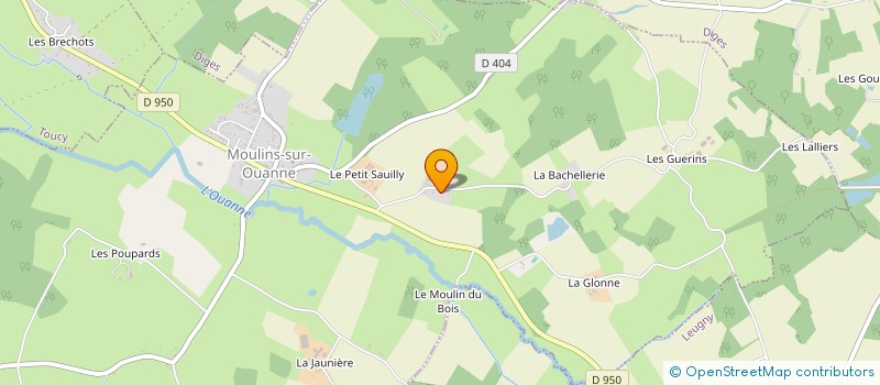 localisation de l'entreprise TOP BOIS SERVICE à TOUCY