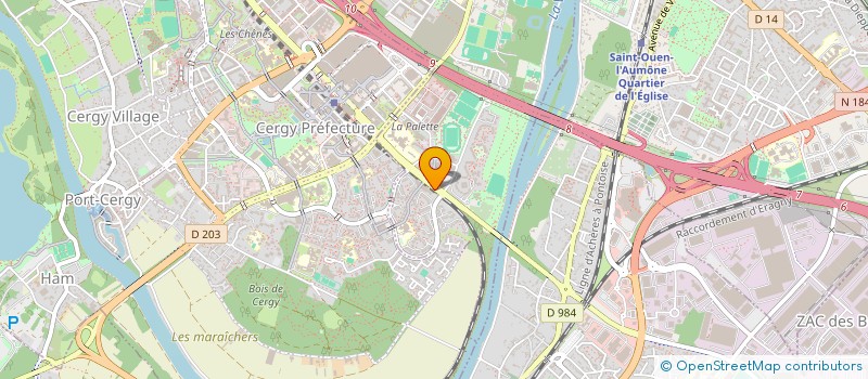 localisation de l'entreprise TOP CAFE  PONTOISE