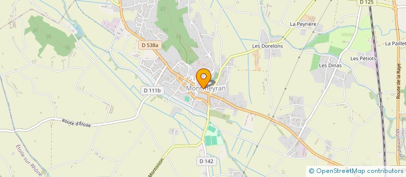 localisation de l'entreprise TOP CANAL à MONTMEYRAN