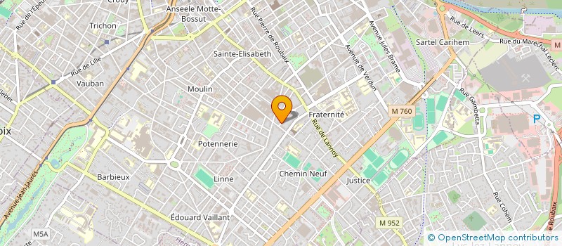 localisation de l'entreprise TOP CAR 59  ROUBAIX