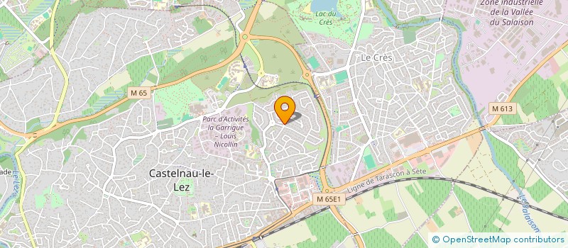 localisation de l'entreprise TOP CAR à CASTELNAU-LE-LEZ