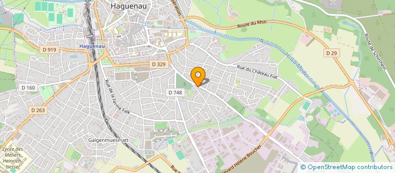 localisation de l'entreprise TOP CAR AUTO  OBERHOFFEN-SUR-MODER