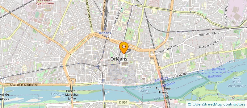 localisation de l'entreprise TOP CARRELAGE à ORLEANS